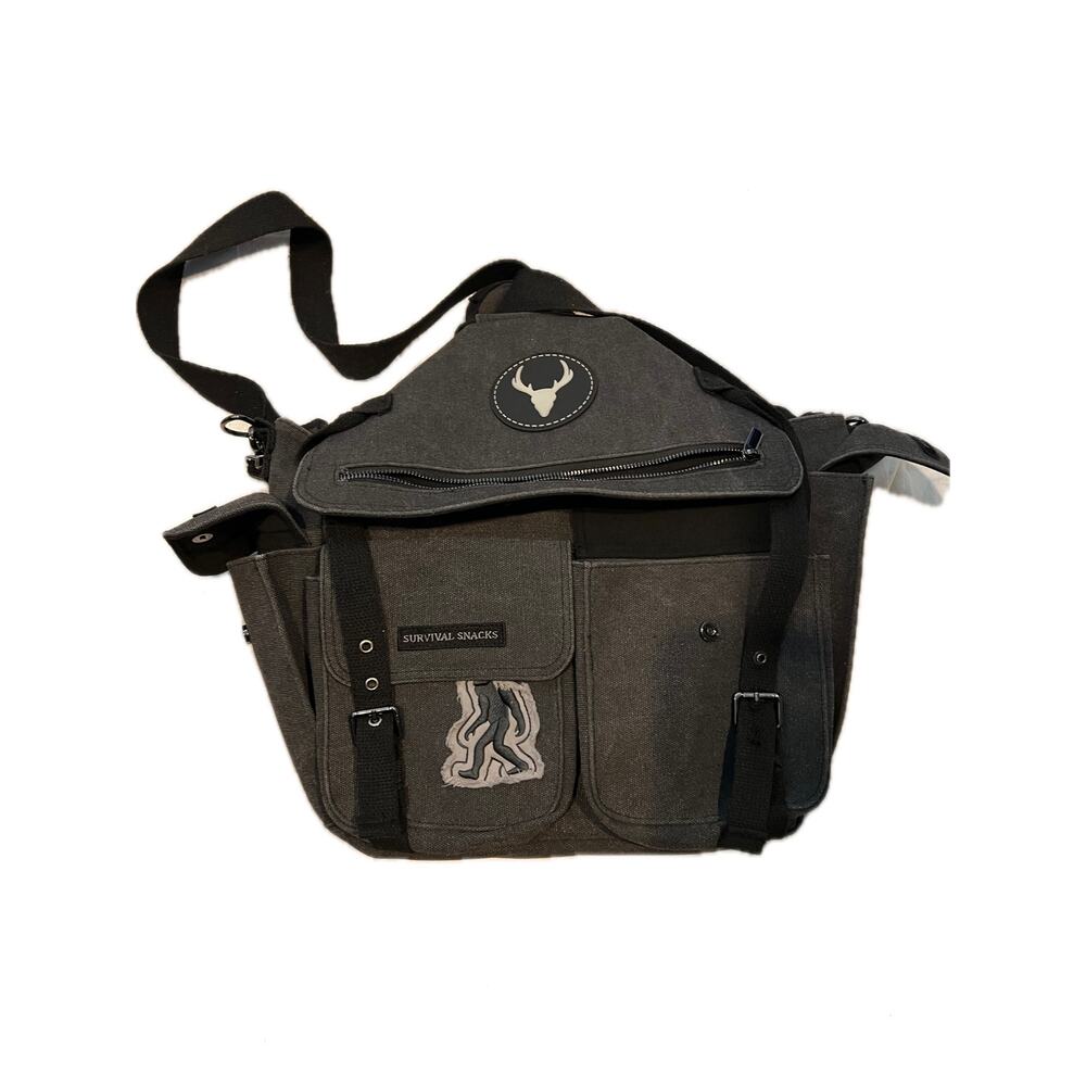 Wendigoon  Cryptid Hunting Backpack / Messenger Bag